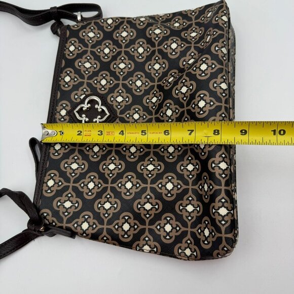 Brighton Renata Toledo Patterned Crossbody Purse With Adjustable Strap & Zipper - Picture 7 of 8